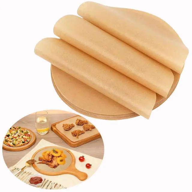 Main image of 200 Pcs 9.5 Inch Precut Parchment Paper Rounds, Nonstick Cake Liners