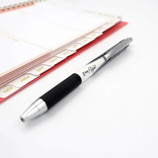 Alt view image 3 of 7 - Z-Grip Flight Retractable Ballpoint Pen, Black Ink, 1.2mm, 12-Pk