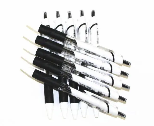 Main image of Uni-ball Jetstream Extra Fine Point Retractable Roller Ball Pens,-rubber Grip Type -0.5mm-black Ink-value Set of 10