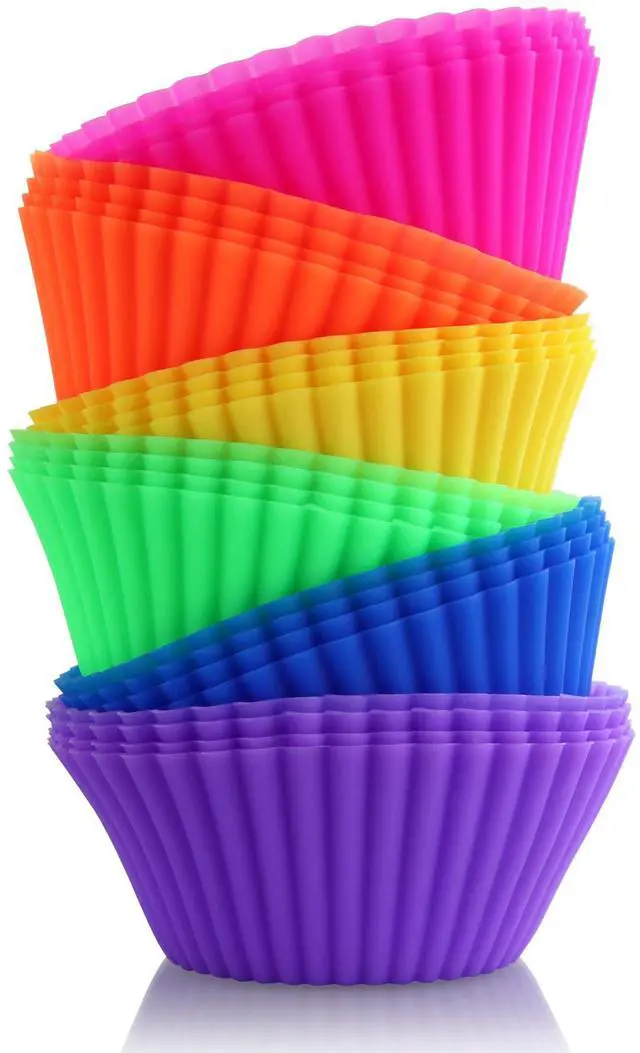 Main image of 44270 Reusable Silicone Baking Cups and Cupcake Liners, Set of 24