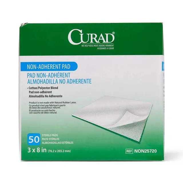 Alt view image 7 of 7 - Sterile Non-Adherent Pad, 3x8 (Pack of 50)