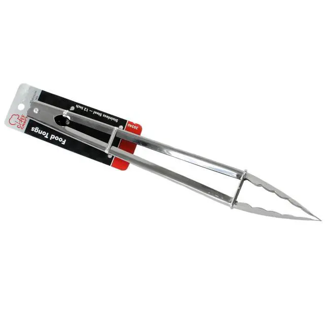 Alt view image 2 of 2 - Select Serving Tong, 12 Inch, Stainless Steel