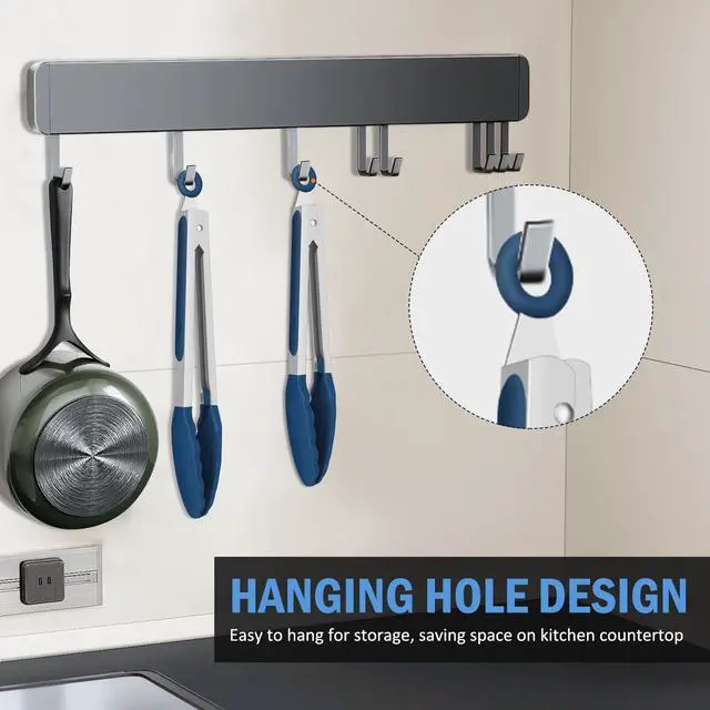 Alt view image 5 of 7 - Tongs for Cooking, Stainless Steel Kitchen Tongs with Silicone Tips