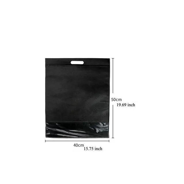 Alt view image 2 of 7 - 5 Pack Travel Shoe Bags with Clear Window Portable Shoe Bags Organizer Storage Shoe Pouch for Gym Sports Sweaty Athletic Shoes Sneakers Luggage Packing Suitcase Closet Organization