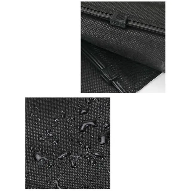 Alt view image 7 of 7 - 5 Pack Travel Shoe Bags with Clear Window Portable Shoe Bags Organizer Storage Shoe Pouch for Gym Sports Sweaty Athletic Shoes Sneakers Luggage Packing Suitcase Closet Organization