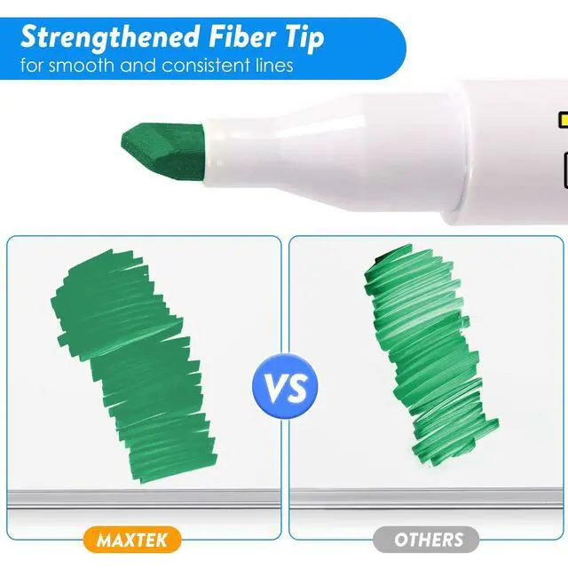 Alt view image 4 of 7 - Green Dry Erase Markers 4 Count