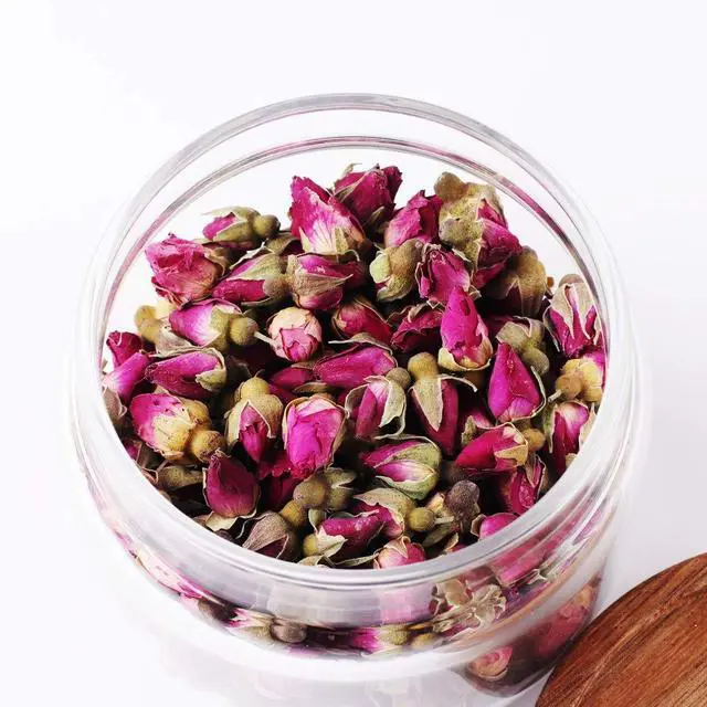 Alt view image 6 of 6 - Glass Coffee Containers, 8.5 FL OZ/250 ml Kitchen Serving Food Storage Canister with Sealed Wooden Lid, BPA-Free Clear Glass Jar for Tea Leaves, Powder, Spice(3.06 inch)