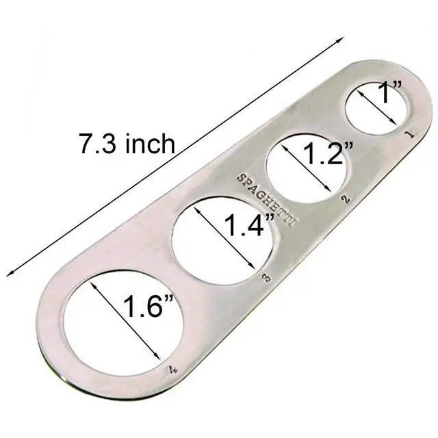 Alt view image 2 of 7 - Stainless Steel Spaghetti Measurer for Kitchen Cooking