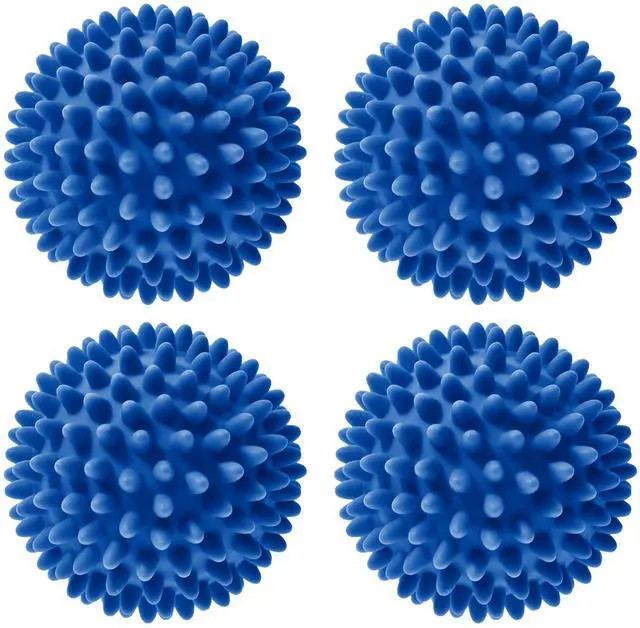 Main image of Laundry Dryer Balls, Clothes Come Out Soft, Fluffy, Fewer Wrinkles & Less Static Cling, A Natural Alternative to Fabric Softener, Reduce Drying Time and Save on Energy, (Set of 4)