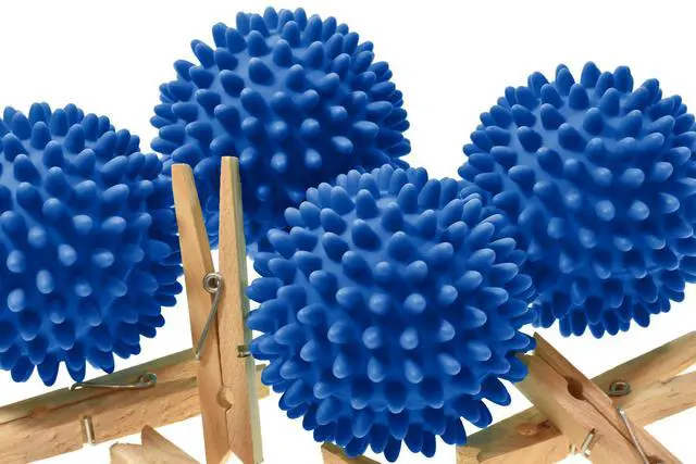 Alt view image 3 of 3 - Laundry Dryer Balls, Clothes Come Out Soft, Fluffy, Fewer Wrinkles & Less Static Cling, A Natural Alternative to Fabric Softener, Reduce Drying Time and Save on Energy, (Set of 4)