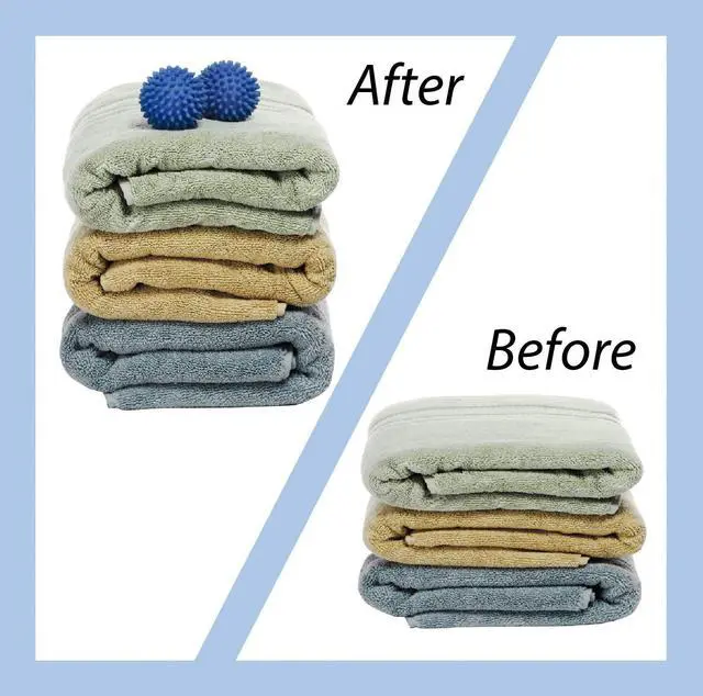 Alt view image 4 of 6 - Dryer Balls - Eco Friendly Fabric Softener Alternative (Set of 4),Blue