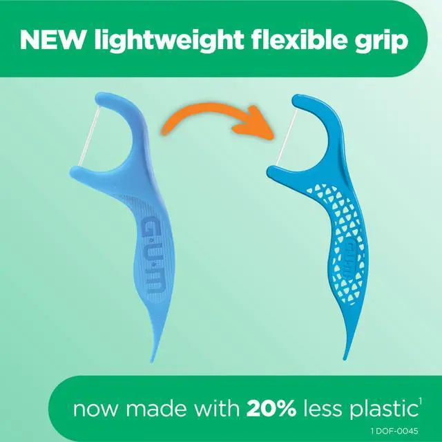 Alt view image 7 of 7 - Advanced Care Dental Floss Picks, Fresh Mint Flavor 150 Count