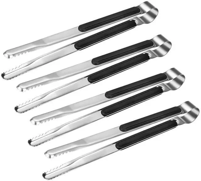 Main image of 4 Pack Premium Stainless Steel Kitchen Tongs, Serving Tongs for Cooking