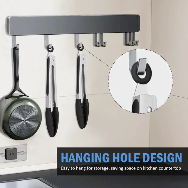 Alt view image 5 of 7 - Tongs for Cooking, Stainless Steel Kitchen Tongs with Silicone Tips