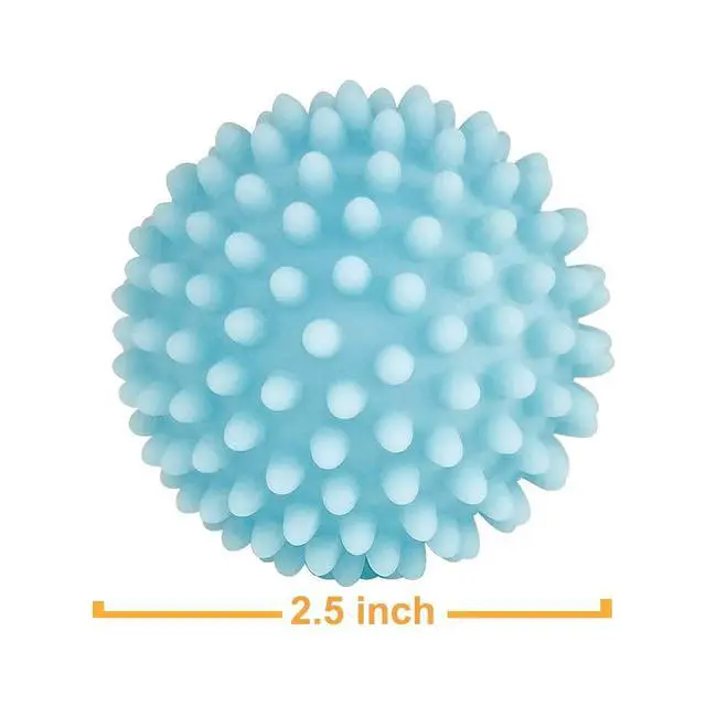 Alt view image 2 of 7 - 4-Pack Reusable Laundry Dryer Balls - Eco Friendly Fabric Softener Alternatives Soften and Fluff Laundry Wrinkle Release(Set of 4 Colorful Color)