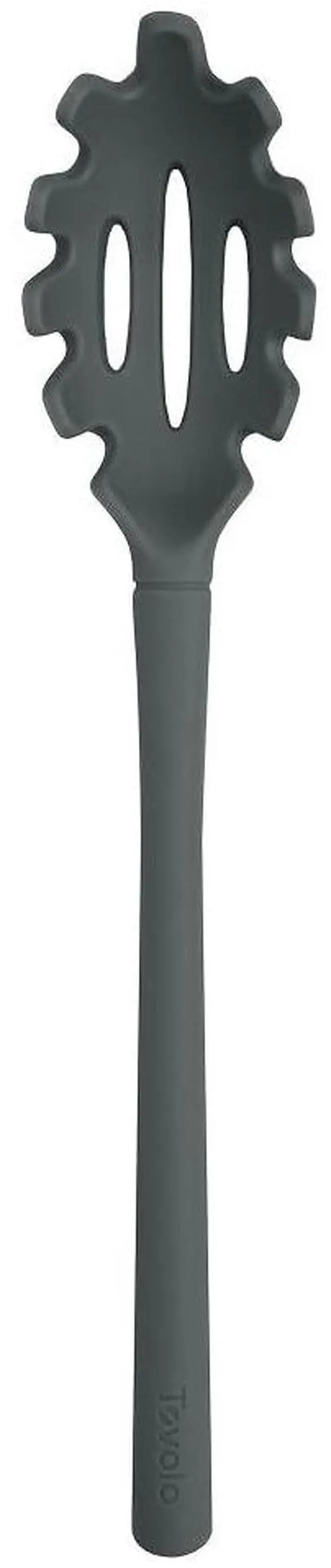Main image of Pasta Claw Spaghetti Spoon Scoop Charcoal Gray Silicone Pasta Spoon with Teeth, BPA Free Silicone Pasta Fork for Serving Spaghetti Linguine and Noodles, Heat Safe Pasta Serving Spoon