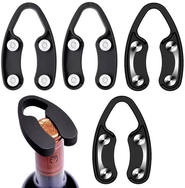 Main image of 4 Pack Wine Foil Cutter Tool, Stainless Blades Foil Remover for Wine Bottles,Removes Foil Top Effortlessly,Easy Wine Bottle Opener Accessory,Gift for Wine Lovers, Home Bar, and Parties