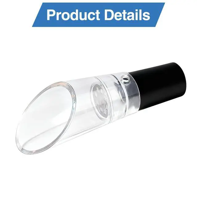 Alt view image 3 of 7 - 2 Pcs 2-in-1 Wine Aerator Pourers, Aerating Spouts for Wine Bottles | 2-Piece Set,2-in-1 Function,In-Pour Aeration,Controlled Serving,Versatile Occasions,Aerating Spouts for Wine Bottles