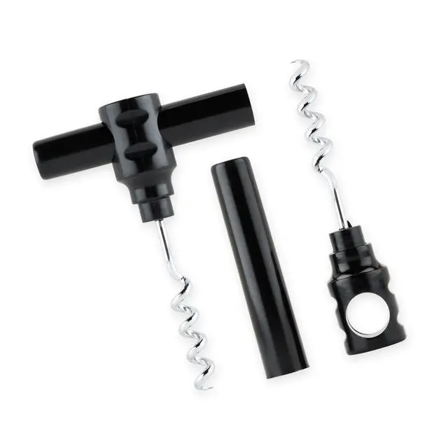Alt view image 4 of 7 - Covert Pocket Corkscrew, Portable Wine Bottle Opener with Hidden Spiral, Discreet and Durable, Compact Design for Travel, Camping, Picnic, BBQ, Tailgating Essentials, Gifts for Men, Set of 1