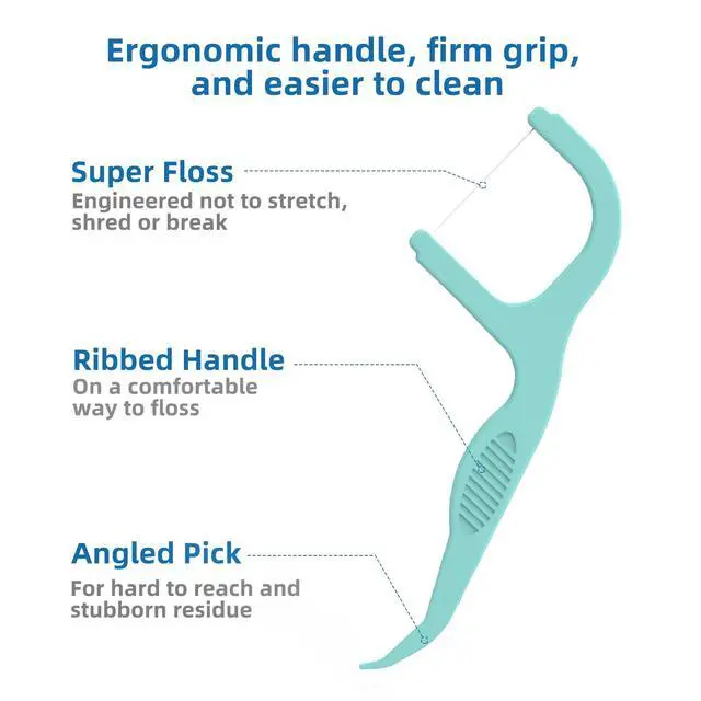 Alt view image 2 of 7 - Mint Dental Floss Picks (150 Count)