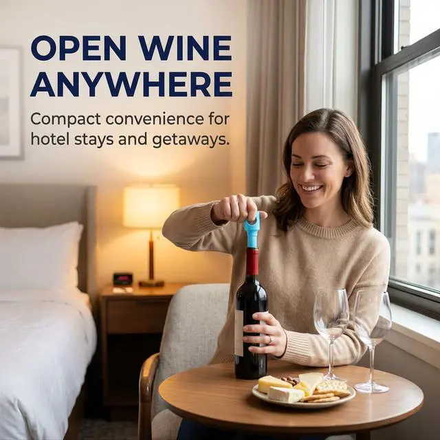 Alt view image 5 of 7 - 5Pcs Random Color Travel Pocket Wine Corkscrew Portable Opener Mini Cork Screw Restaurant Bottle Travel Gifts Wine Cool Pocket Corkscrew Wine Opener