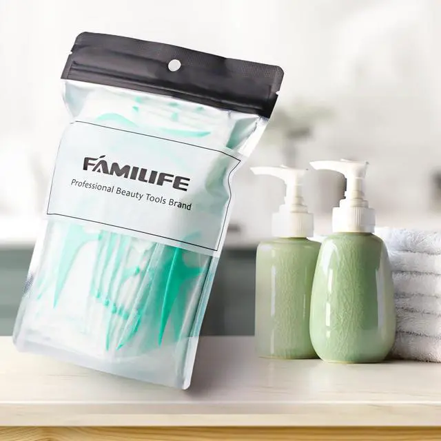 Alt view image 6 of 7 - Individually Wrapped Dental Floss Picks, 100 PCS Mint Flossers