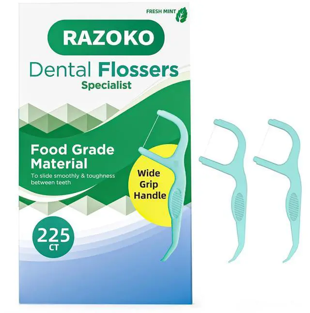 Main image of Dental Floss Picks for Teeth Cleaning