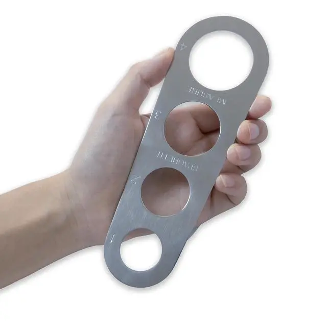 Alt view image 5 of 6 - Stainless Steel Spaghetti Measurer Tool Quick Pasta Measuring Tool for Kitchen Cooking Tool (Silver, 1pcs)
