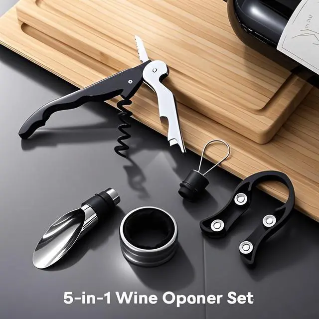 Alt view image 2 of 7 - Corkscrew Wine Opener,Cork Screw Wine Bottle Opener,Wine Key for Servers