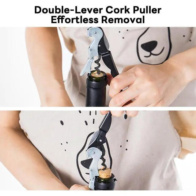Alt view image 5 of 7 - Corkscrew Wine Opener,Cork Screw Wine Bottle Opener,Wine Key for Servers