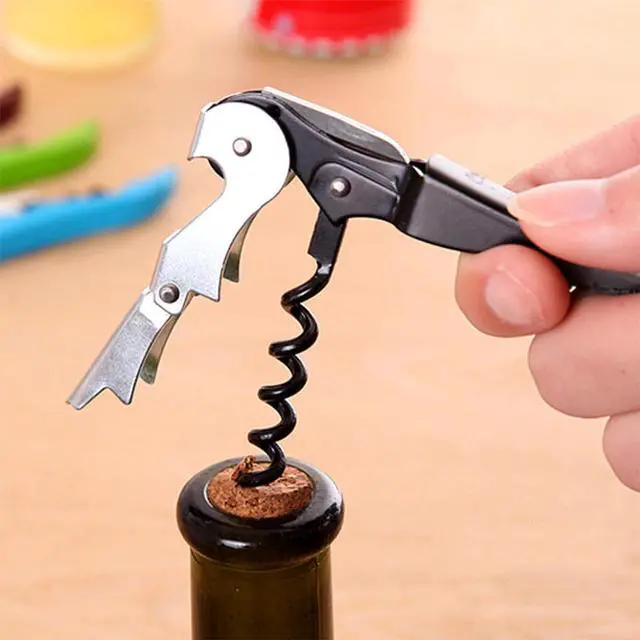 Alt view image 7 of 7 - Corkscrew Wine Opener,Cork Screw Wine Bottle Opener,Wine Key for Servers