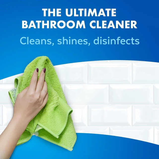 Alt view image 7 of 7 - Lysol Power Foaming Bathroom Cleaner, Multipurpose Cleaner for Showers, Bathtubs, Sinks, Disinfectant Spray Kills 99.9% of Germs, Zero Bleach Cleaning Spray, 32 Oz.