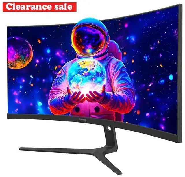 Main image of Suevery 30" 100Hz Ultrawide Curved Monitor,21:9 WFHD (2560x1080),1500R,99% sRGB,HDMI/DP,Black