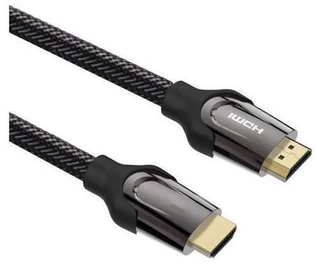 Alt view image 5 of 7 - HDMI 2.0 Cable, High Speed HDMI 2.0 4K Ultra HD Silver Cable Supports Ethernet, Xbox Play Station, PS3, PS4, PC, TV (3m/9.84 ft, Black)