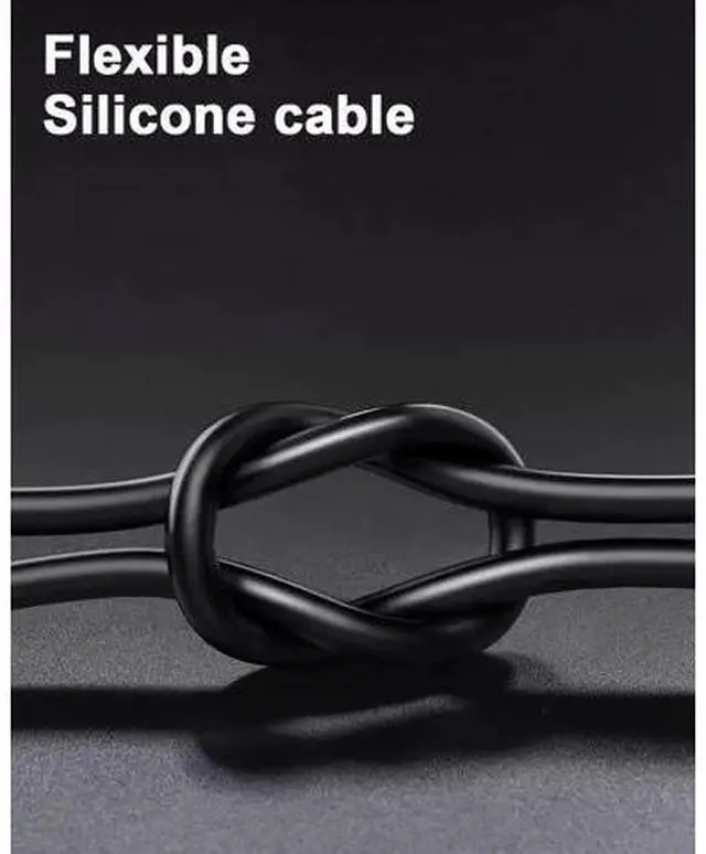 Alt view image 6 of 7 - Ultra Soft Silicone Short HDMI Cable 6.6FT/2M, 8K Hyper Super Flexible Thin HDMI 2.1 Cable, High Speed Supports 3D, 8K@60Hz, ARC Type-A Male to Male for Camera, Monitor, PS5, Camcorder, Gimbal