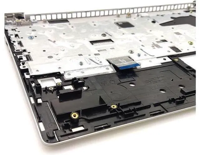 Alt view image 6 of 7 - Replacement Upper Case Palmrest for H-P Probook 450 G8 455 G8 15.6'' Series Laptop Top Cover Non-Backlit Keyboard Assembly M21740-001 Silver