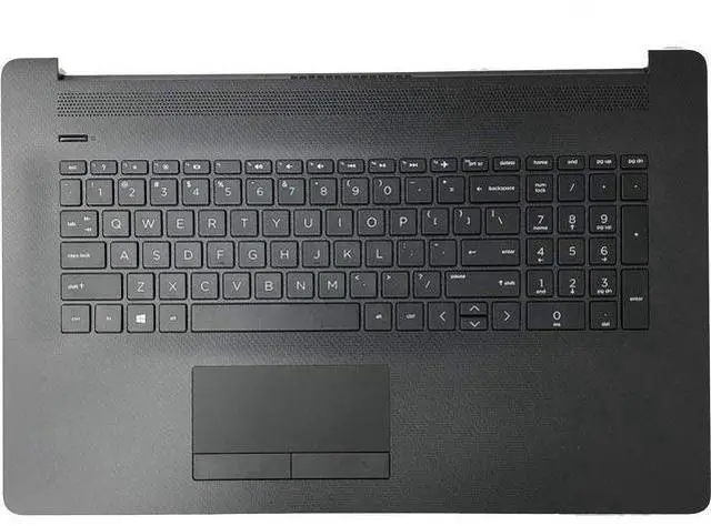 Main image of Replacement for HP Pavilion17BY 17-by 17CA 17-CA Laptop Upper Case Palmrest Keyboard Touchpad Assembly Part L48409-001 6070B1546701