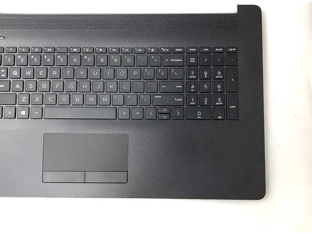 Alt view image 3 of 7 - Replacement for HP Pavilion17BY 17-by 17CA 17-CA Laptop Upper Case Palmrest Keyboard Touchpad Assembly Part L48409-001 6070B1546701