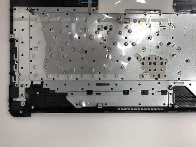 Alt view image 6 of 7 - Replacement for HP Pavilion17BY 17-by 17CA 17-CA Laptop Upper Case Palmrest Keyboard Touchpad Assembly Part L48409-001 6070B1546701