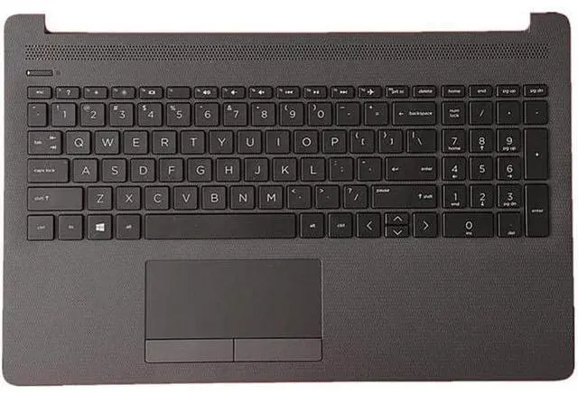 Main image of Original New for HP Probook 250 G7 / 255 G7 Upper Palmrest Case with Keyboard & Touchpad L50000-001 AP29M000420 - OEM