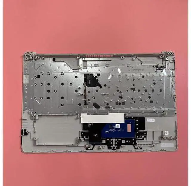 Alt view image 4 of 7 - Replacement for HP 17BY 17-by 17CA 17-CA Laptop Upper Case Palmrest Backlit Keyboard Touchpad Assembly Part with ODD L92783-001 6070B1308113 Top Cover Sliver 2020 Year