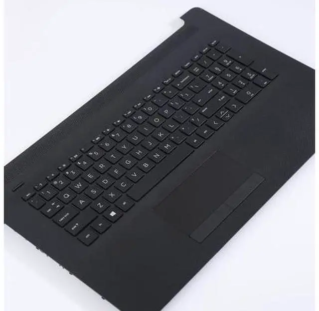 Alt view image 6 of 7 - Replacement Upper Case Palmrest for H-P 17-by 17-CA 17T-by 17Z-CA Series Laptop Top Cover Keyboard Assembly with Non-PTP Function ToucH-Pad L22751-001 L48409-001 Jet Black