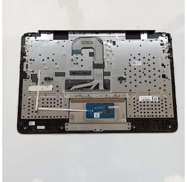 Alt view image 6 of 7 - Replacement Laptop Upper Case Palmrest Non-Keyboard Touchpad Assembly Part for HP Chromebook 14 G7 CB E 14 G7 M47207-001 Black