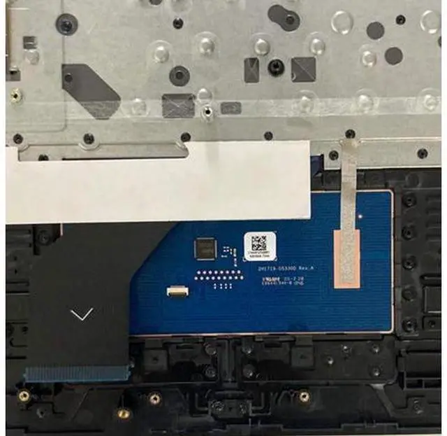 Alt view image 3 of 5 - Replacement for HP Pavilion17BY 17-by 17CA 17-CA Laptop Upper Case Palmrest Backlit Keyboard Touchpad Assembly Part L22749-001