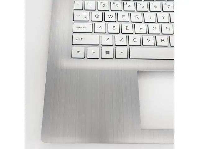Alt view image 3 of 6 - New Upper Case Palmrest Replacement for H-P 17-CN 17-CP 17T-CN 17Z-CP Series Laptop Backlit Keyboard Assembly US Layout M50456-001 Natural Silver
