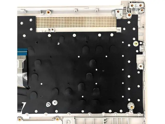 Alt view image 5 of 6 - New Upper Case Palmrest Replacement for H-P 17-CN 17-CP 17T-CN 17Z-CP Series Laptop Backlit Keyboard Assembly US Layout M50456-001 Natural Silver