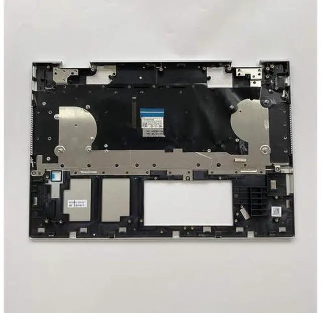 Alt view image 2 of 7 - Replacement for HP Envy x360 15 DR 15T-DR000 15T-DR000 15T-DR100 Laptop Upper Case Palmrest Backlit Keyboard Assembly Part L53814-001 Top Cover Sliver