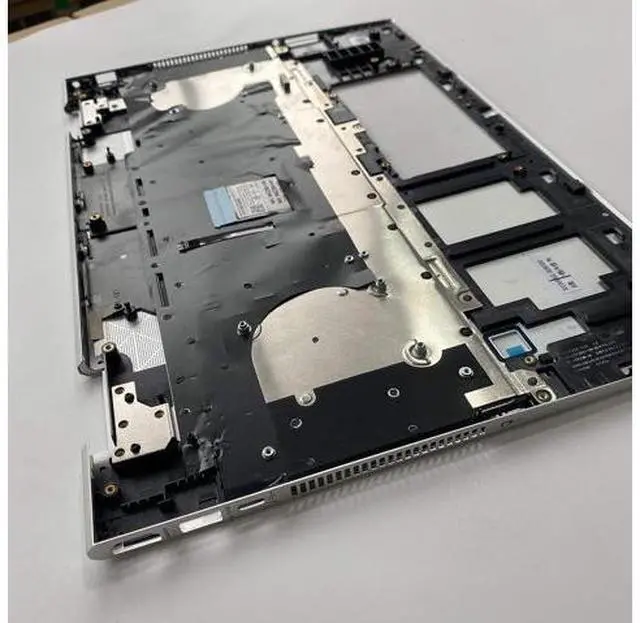 Alt view image 5 of 7 - Replacement for HP Envy x360 15 DR 15T-DR000 15T-DR000 15T-DR100 Laptop Upper Case Palmrest Backlit Keyboard Assembly Part L53814-001 Top Cover Sliver