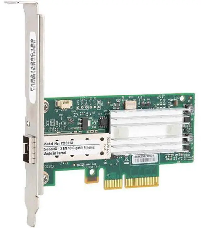 Alt view image 3 of 7 - Good Performance 10Gb Fiber Lc MCX311A Network Card, Desktop Network Card, for Mellanox CX311A XCAT Servers