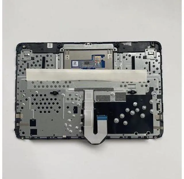 Alt view image 2 of 7 - Replacement for HP 11A G8 EE Laptop Upper Case Palmrest Keyboard Touchpad Assembly Part L92832-001 Top Cover